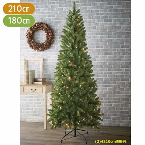 ナチュラルクリスマスツリー LEDライト付き