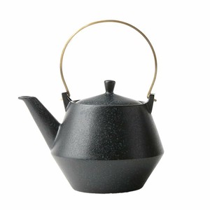 Frustum 黒釉 (真鍮ハンドル) [美濃焼 食器 陶磁器 フラスタム]