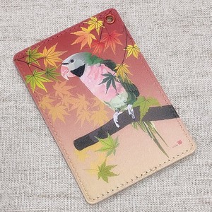 パスケース とりアート MOMIJI
