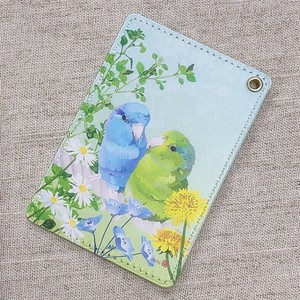 パスケース とりアート マメルリハ Lovely Day