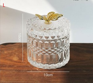 食品缶  ガラス  収納小物     LX2309