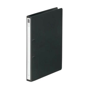 LIHIT LAB.(リヒトラブ)　リングファイル　ディンプル　A4　S型(タテ型)　黒　F-867-11