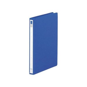 リングファイル　カドロック&ツイストリング　A4　S型(タテ型)　2穴　ブルー　F-867U-20