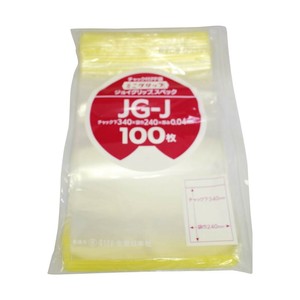 セイニチ チャック付ポリプロピレン袋 ミニグリップジョイグリップスペック 0.06タイプ JG-6J 100枚