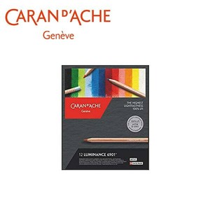 カランダッシュ 6901-712 ルミナンス色鉛筆 12色セット 紙箱入 619829