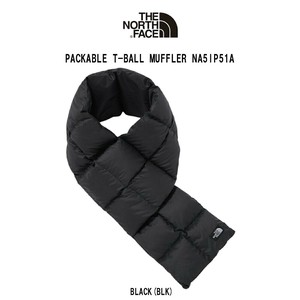 THE NORTH FACE(ザノースフェイス)マフラー パッカブル ティーボール 防寒 軽量 収納 折り畳み NA5IP51A