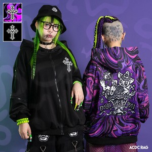 Hoodie "Harajuku Style" Ladies fashion Zip Hoodie Men's