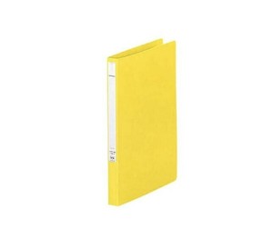 LIHIT LAB.(リヒトラブ)　パンチレスファイル　HEAVY DUTY　A4　S型(タテ型)　黄　F-367-4