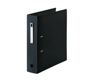 LIHIT LAB.(リヒトラブ)　noie-style　A-Zファイル　A4　S型(タテ型)　ブラック　F-7687-24