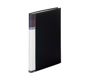 LIHIT LAB.(リヒトラブ)　クリヤーブック・ルポワイド　A4　S型(タテ型)　黒　N-4613-24