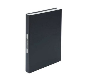 LIHIT LAB.(リヒトラブ)　ALTNA　クリヤーブック　A4　S型(タテ型)　60ポケット　ブラック　N-7753-24
