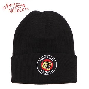 アメリカンニードル【AMERICAN NEEDLE】阪神タイガース ビーニー ニット帽 カフニット