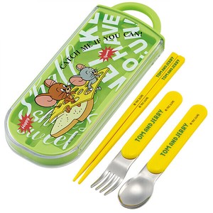 【公式】 抗菌 食洗機対応 スライド式トリオセット 【トムとジェリー EAT.EAT.EAT】 スケーター