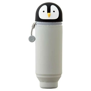 LIHIT LAB.(リヒトラブ)　PuniLabo　スタンドペンケース　ペンギン　A-7712-10