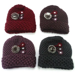 Beanie Flower 4-colors