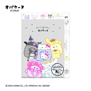 コーナー 5インデックスクリアファイル サンリオキャラクターズ×オバケーヌ