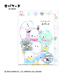 コーナー 5インデックスクリアファイル サンリオキャラクターズ×オバケーヌ