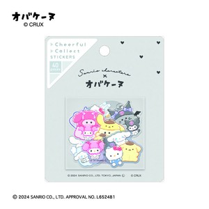 チアフルコレクトステッカー サンリオキャラクターズ×オバケーヌ