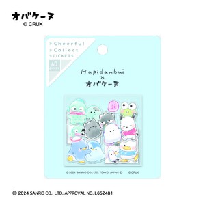 チアフルコレクトステッカー サンリオキャラクターズ×オバケーヌ