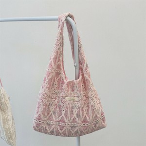 トートバッグ レディース レース お出掛け ワンショルダー かわいい お洒落