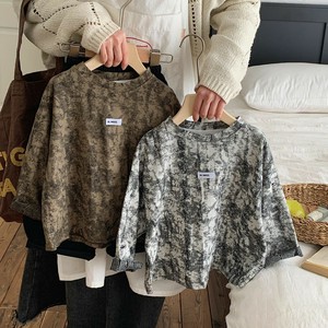 Tシャツ 長袖  ラウンドネック 快適  男の子用 ファッション  BQ5872