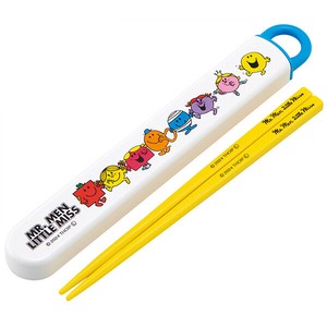 【公式】 抗菌食洗機対応スライド箸＆箸箱セット 【Mr.Men Little Miss】 スケーター