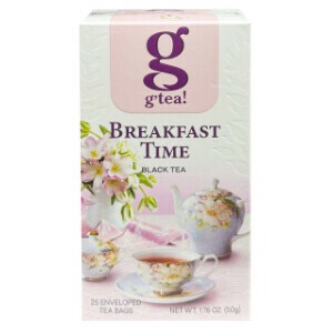 g'tea ジーティー ブレックファーストタイムTea Bag 2gx25P 紅茶 ティーバック ミルクティー