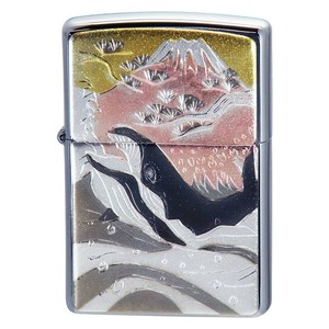 ZIPPO 電鋳板 鯨