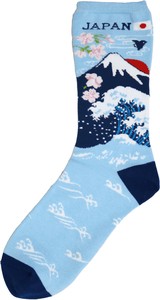 Crew Socks Mount Fuji Socks