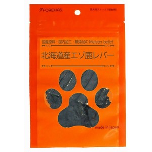 [フォレハス株式会社]北海道産エゾ鹿レバー30g