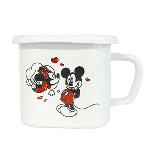 豊琺瑯 ディズニーミッキー&ミニー　ホーローマルチスクエアポット MMJ-01