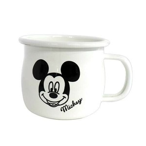 豊琺瑯 ディズニーミッキー&ミニー　ホーローマグカップ　ミッキー MMJ-12