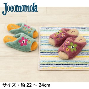 ホコモモラ ファー生地 蒸れにくいオープンタイプのソフトスリッパ『ロスキーヤ』/ギフト