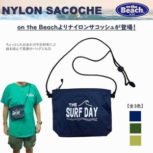 オンザビーチ 【 ナイロンサコッシュ 】on the Beach ショルダーバッグ 全3色 OTB-NSCH1