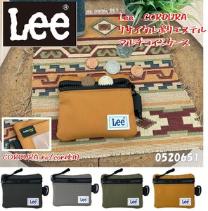 <2024年　新商品>【Lee/リー】CORDURA　コーデュラ　リサイクルポリ　マルチコインケース