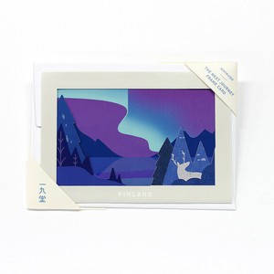 THE NEXT JOURNEY FRAME CARD <FINLAND>（日本製）ポストカード　封筒付き