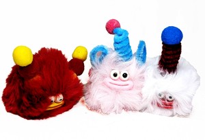 頭に何乗せてはりますのん？【ふわふわモンスターヘアクリップ】