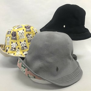 Bucket Hat Reversible Ladies fashion Cat Tulips S/S