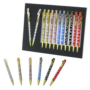 Gel Pen Sparkle Ballpoint Pen 6-colors