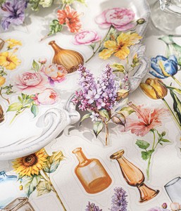 Decoration Clear sticker Flake sticker Vases 20-pcs