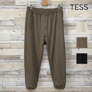 【TESS】ワイドジョガーパンツ（裏起毛）　「2024秋冬新作」