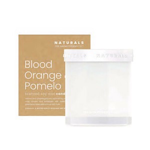 Naturals ナチュラルズ Candle キャンドル ブラッドオレンジ＆ポメロ