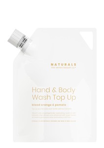 Naturals ナチュラルズ ハンド＆ウォッシュ リフィル（詰め替え用） ブラッドオレンジ＆ポメロ