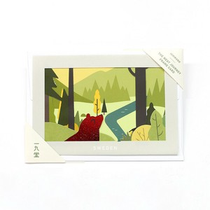 THE NEXT JOURNEY FRAME CARD < SWEDEN >（日本製）ポストカード　封筒付き