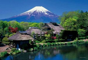 日本製 made in japan ジグソーパズル 忍野村より富士（山梨） 01-2073