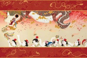 日本製 made in japan ジグソーパズル 福々来たり、めでたくは日々。 10-1396