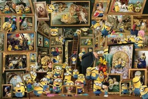 日本製 made in japan ジグソーパズル ミュージアム・オブ・ミニオンズ・アート 10-1423