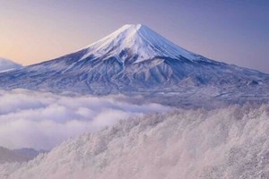 日本製 made in japan ジグソーパズル 雪景色の三ツ峠より望む富士山（山梨） 10-1453