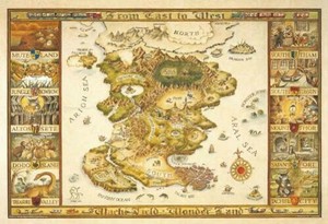 日本製 made in japan ジグソーパズル コンパクトピースパズル わちふぃーるどの地図 13-19