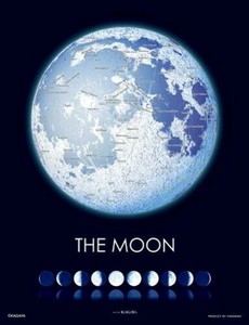 日本製 made in japan ジグソーパズルプチ プチ2ライト THE MOON ‐月の世界‐ 42-100